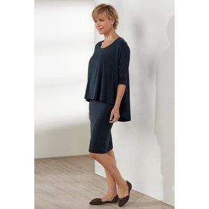 Soft Surroundings Perfect Layer Knit Midi Dress M